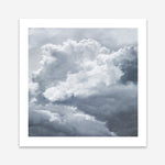 Shop Cloudscape III (Square) Art Print a painted style wall art print from The Print Emporium wall artwork collection - Buy Australian made fine art painting style poster and framed prints for the home and your interior decor room, TPE-465-AP