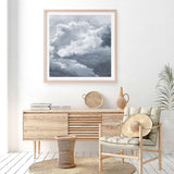 Shop Cloudscape III (Square) Art Print a painted style wall art print from The Print Emporium wall artwork collection - Buy Australian made fine art painting style poster and framed prints for the home and your interior decor room, TPE-465-AP