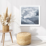 Shop Cloudscape III (Square) Art Print a painted style wall art print from The Print Emporium wall artwork collection - Buy Australian made fine art painting style poster and framed prints for the home and your interior decor room, TPE-465-AP