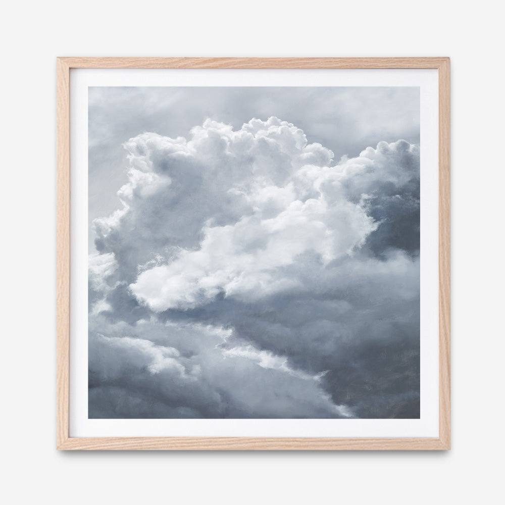 Shop Cloudscape III (Square) Art Print a painted style wall art print from The Print Emporium wall artwork collection - Buy Australian made fine art painting style poster and framed prints for the home and your interior decor room, TPE-465-AP