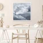 Shop Cloudscape III (Square) Art Print a painted style wall art print from The Print Emporium wall artwork collection - Buy Australian made fine art painting style poster and framed prints for the home and your interior decor room, TPE-465-AP