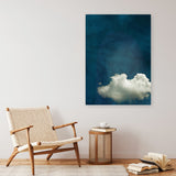 Shop Cloudy Chance I Canvas Print a painted abstract themed framed canvas wall art print from The Print Emporium artwork collection - Buy Australian made fine art painting style stretched canvas prints for the home and your interior decor space, TPE-PC-PW616-CA-35X46-NF