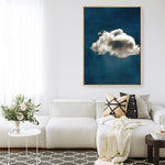 Shop Cloudy Chance II Canvas Print a painted abstract themed framed canvas wall art print from The Print Emporium artwork collection - Buy Australian made fine art painting style stretched canvas prints for the home and your interior decor space, TPE-PC-PW617-CA-35X46-NF