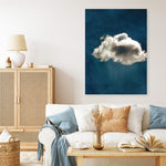 Shop Cloudy Chance II Canvas Print a painted abstract themed framed canvas wall art print from The Print Emporium artwork collection - Buy Australian made fine art painting style stretched canvas prints for the home and your interior decor space, TPE-PC-PW617-CA-35X46-NF