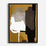 Shop Clue Canvas Print a painted abstract themed framed canvas wall art print from The Print Emporium artwork collection - Buy Australian made fine art painting style stretched canvas prints for the home and your interior decor space, TPE-DH-030-CA-35X46-NF