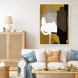 Shop Clue Canvas Print a painted abstract themed framed canvas wall art print from The Print Emporium artwork collection - Buy Australian made fine art painting style stretched canvas prints for the home and your interior decor space, TPE-DH-030-CA-35X46-NF