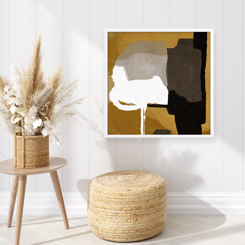 Shop Clue (Square) Art Print a painted abstract themed wall art print from The Print Emporium wall artwork collection - Buy Australian made fine art painting style poster and framed prints for the home and your interior decor room, TPE-DH-260-AP