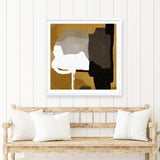 Shop Clue (Square) Art Print a painted abstract themed wall art print from The Print Emporium wall artwork collection - Buy Australian made fine art painting style poster and framed prints for the home and your interior decor room, TPE-DH-260-AP