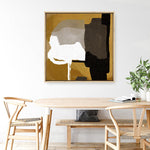 Shop Clue (Square) Canvas Print a painted abstract themed framed canvas wall art print from The Print Emporium artwork collection - Buy Australian made fine art painting style stretched canvas prints for the home and your interior decor space, TPE-DH-260-CA-40X40-NF