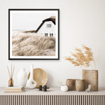 Shop Coastal Barn (Square) Photo Art Print a coastal themed photography wall art print from The Print Emporium wall artwork collection - Buy Australian made fine art poster and framed prints for the home and your interior decor, TPE-1149-AP