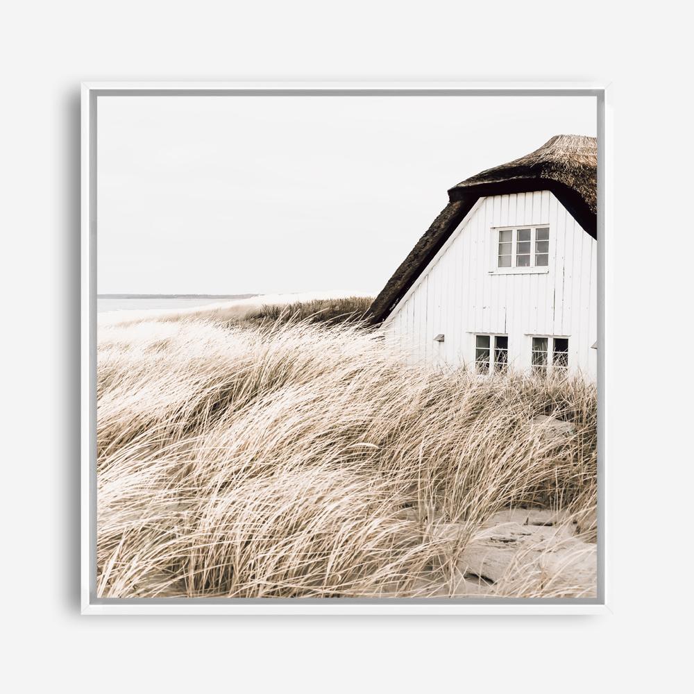 Shop Coastal Barn (Square) Photo Canvas a coastal themed photography framed stretched canvas print from The Print Emporium wall artwork collection - Buy Australian made prints for the home and your interior decor space, TPE-1149-CA-40X40-NF
