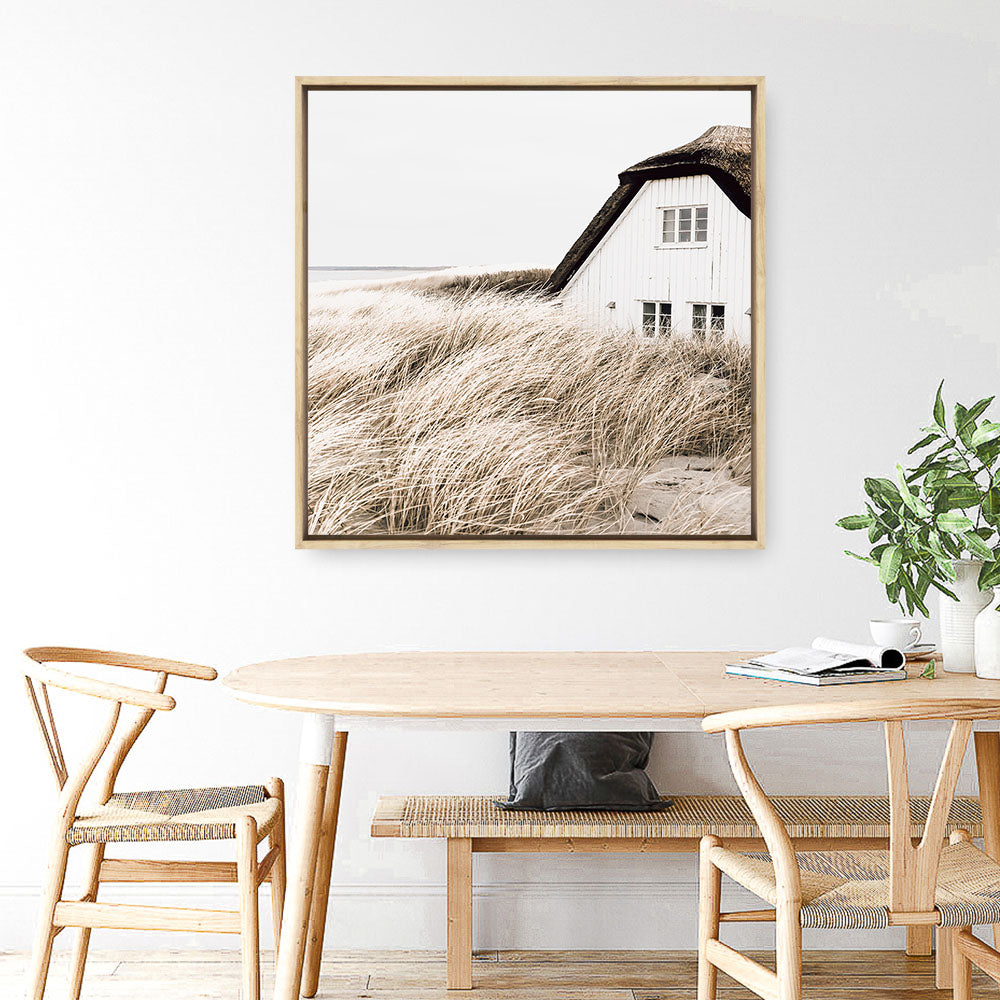 Shop Coastal Barn (Square) Photo Canvas a coastal themed photography framed stretched canvas print from The Print Emporium wall artwork collection - Buy Australian made prints for the home and your interior decor space, TPE-1149-CA-40X40-NF