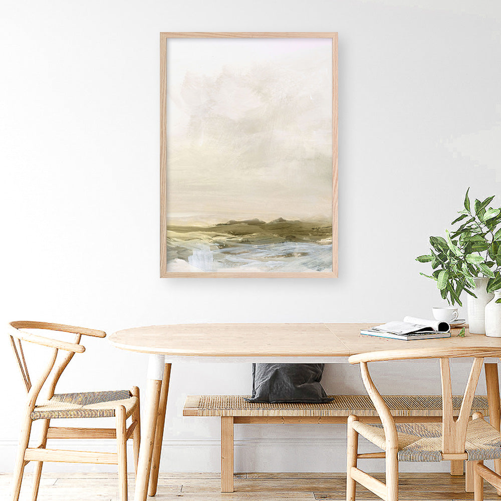 Shop Coastal Break Art Print a painted abstract themed wall art print from The Print Emporium wall artwork collection - Buy Australian made fine art painting style poster and framed prints for the home and your interior decor room, TPE-DH-345-AP