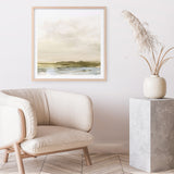 Shop Coastal Break (Square) Art Print a painted abstract themed wall art print from The Print Emporium wall artwork collection - Buy Australian made fine art painting style poster and framed prints for the home and your interior decor room, TPE-DH-154-AP