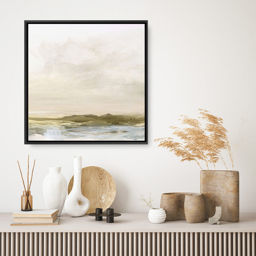 Shop Coastal Break (Square) Canvas Print a painted abstract themed framed canvas wall art print from The Print Emporium artwork collection - Buy Australian made fine art painting style stretched canvas prints for the home and your interior decor space, TPE-DH-154-CA-40X40-NF