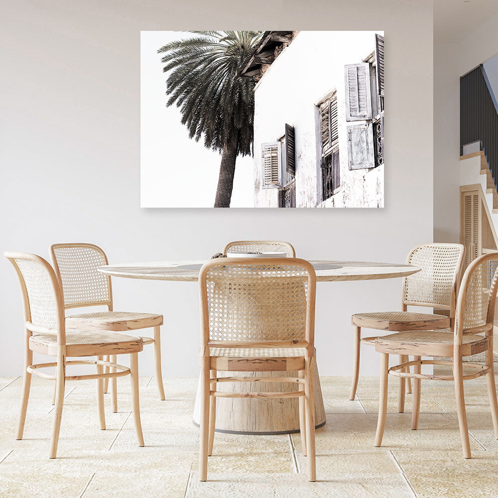 Shop Coastal Casa Photo Canvas Print a coastal themed photography framed stretched canvas print from The Print Emporium wall artwork collection - Buy Australian made prints for the home and your interior decor space, TPE-1076-CA-35X46-NF