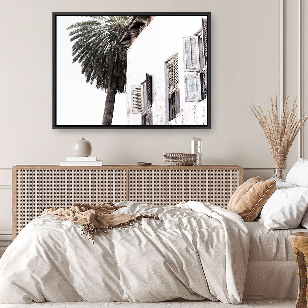 Shop Coastal Casa Photo Canvas Print a coastal themed photography framed stretched canvas print from The Print Emporium wall artwork collection - Buy Australian made prints for the home and your interior decor space, TPE-1076-CA-35X46-NF