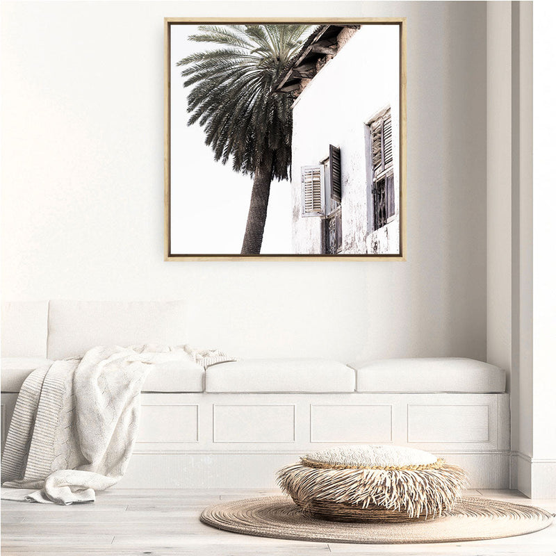 Shop Coastal Casa (Square) Photo Canvas a coastal themed photography framed stretched canvas print from The Print Emporium wall artwork collection - Buy Australian made prints for the home and your interior decor space, TPE-1080-CA-40X40-NF