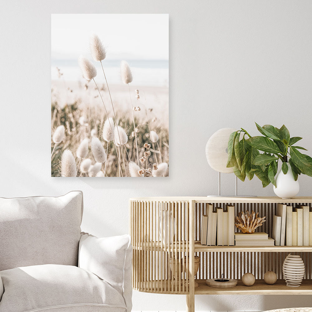 Shop Coastal Grass II Photo Canvas Print a coastal themed photography framed stretched canvas print from The Print Emporium wall artwork collection - Buy Australian made prints for the home and your interior decor space, TPE-1055-CA-35X46-NF