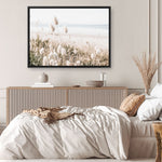 Shop Coastal Grass Photo Canvas Print a coastal themed photography framed stretched canvas print from The Print Emporium wall artwork collection - Buy Australian made prints for the home and your interior decor space, TPE-1051-CA-35X46-NF