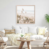 Shop Coastal Grass (Square) Photo Art Print a coastal themed photography wall art print from The Print Emporium wall artwork collection - Buy Australian made fine art poster and framed prints for the home and your interior decor, TPE-1150-AP