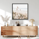 Shop Coastal Grass (Square) Photo Art Print a coastal themed photography wall art print from The Print Emporium wall artwork collection - Buy Australian made fine art poster and framed prints for the home and your interior decor, TPE-1150-AP