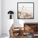 Shop Coastal Grass (Square) Photo Canvas a coastal themed photography framed stretched canvas print from The Print Emporium wall artwork collection - Buy Australian made prints for the home and your interior decor space, TPE-1150-CA-40X40-NF