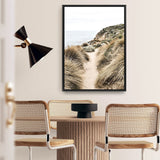 Shop Coastal Path I Photo Canvas Print a coastal themed photography framed stretched canvas print from The Print Emporium wall artwork collection - Buy Australian made prints for the home and your interior decor space, TPE-1152-CA-35X46-NF