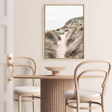 Shop Coastal Path II Photo Canvas Print a coastal themed photography framed stretched canvas print from The Print Emporium wall artwork collection - Buy Australian made prints for the home and your interior decor space, TPE-1153-CA-35X46-NF