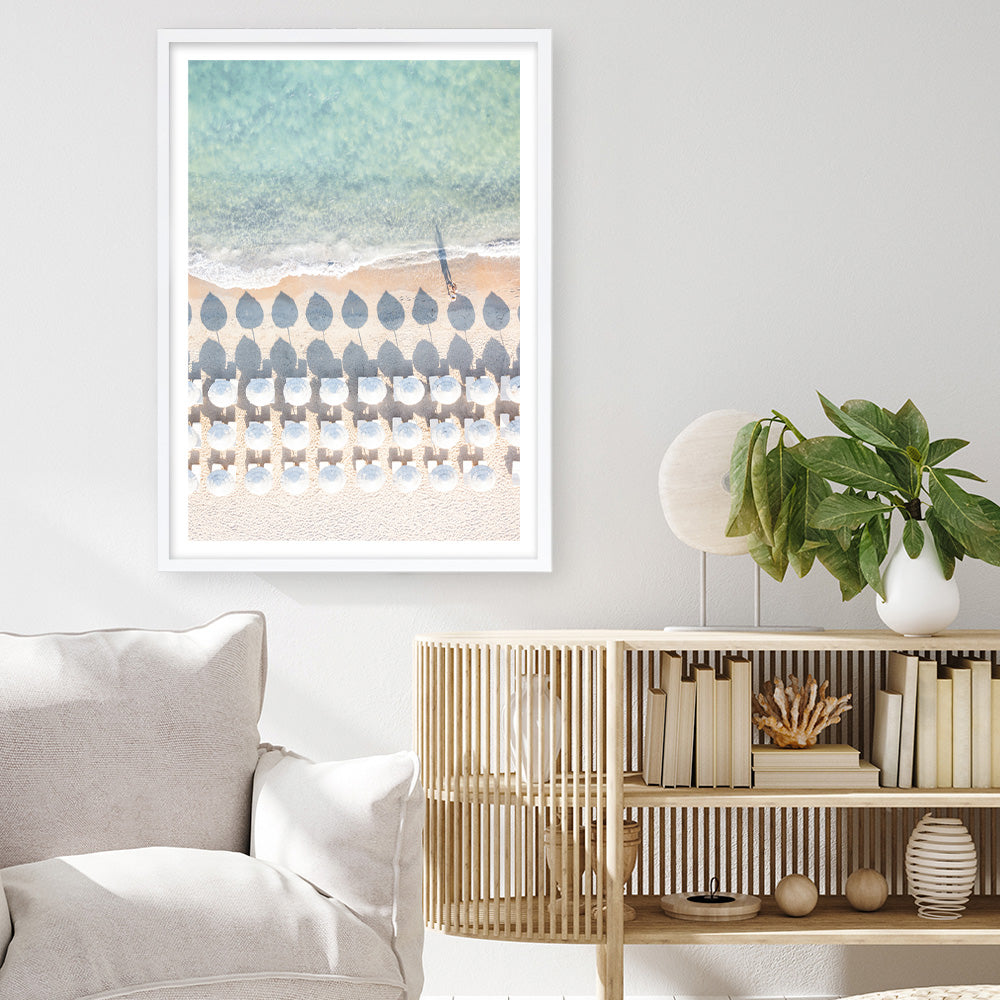 Shop Coastal Vacation I Photo Art Print a coastal themed photography wall art print from The Print Emporium wall artwork collection - Buy Australian made fine art poster and framed prints for the home and your interior decor, TPE-1245-AP