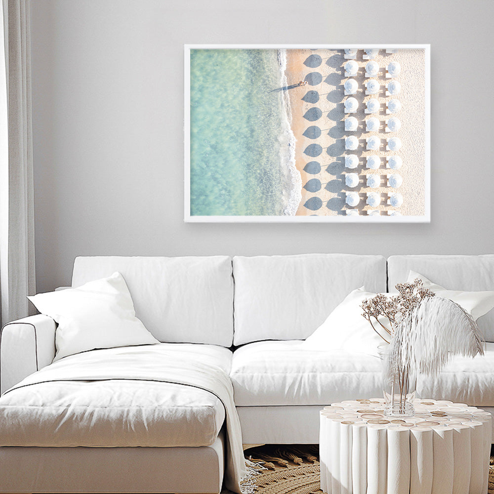 Shop Coastal Vacation II Photo Art Print a coastal themed photography wall art print from The Print Emporium wall artwork collection - Buy Australian made fine art poster and framed prints for the home and your interior decor, TPE-1246-AP