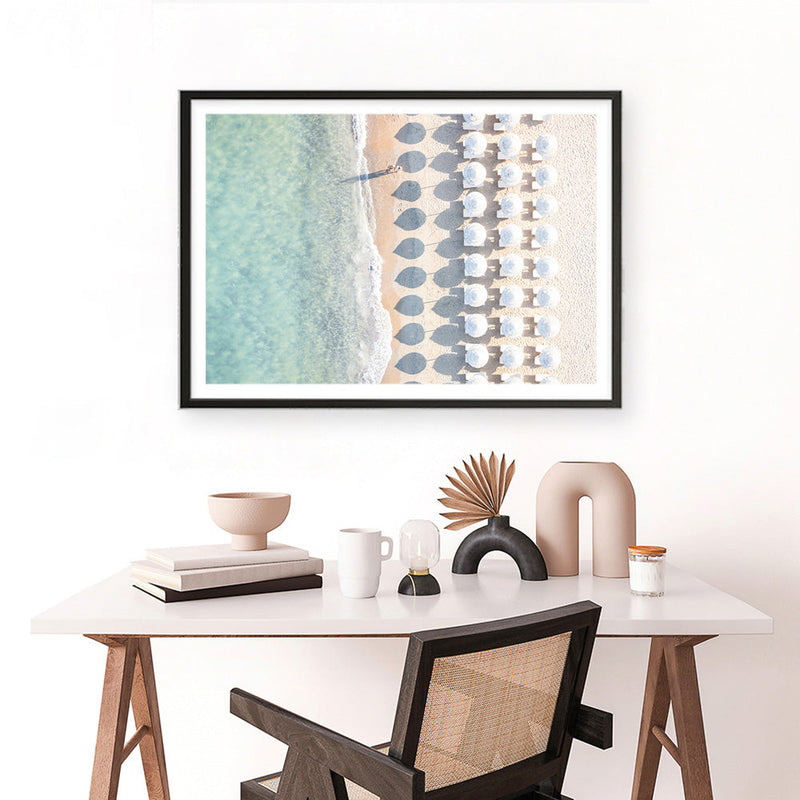 Shop Coastal Vacation II Photo Art Print a coastal themed photography wall art print from The Print Emporium wall artwork collection - Buy Australian made fine art poster and framed prints for the home and your interior decor, TPE-1246-AP