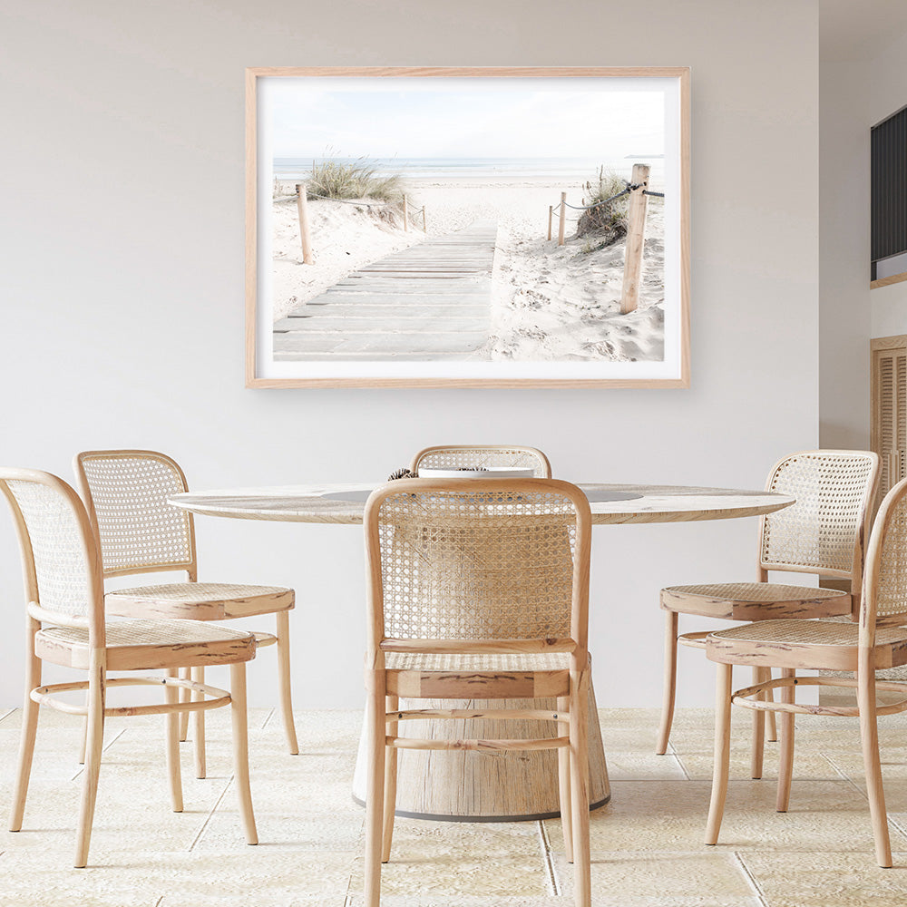 Shop Coastal Walk Photo Art Print a coastal themed photography wall art print from The Print Emporium wall artwork collection - Buy Australian made fine art poster and framed prints for the home and your interior decor, TPE-1249-AP