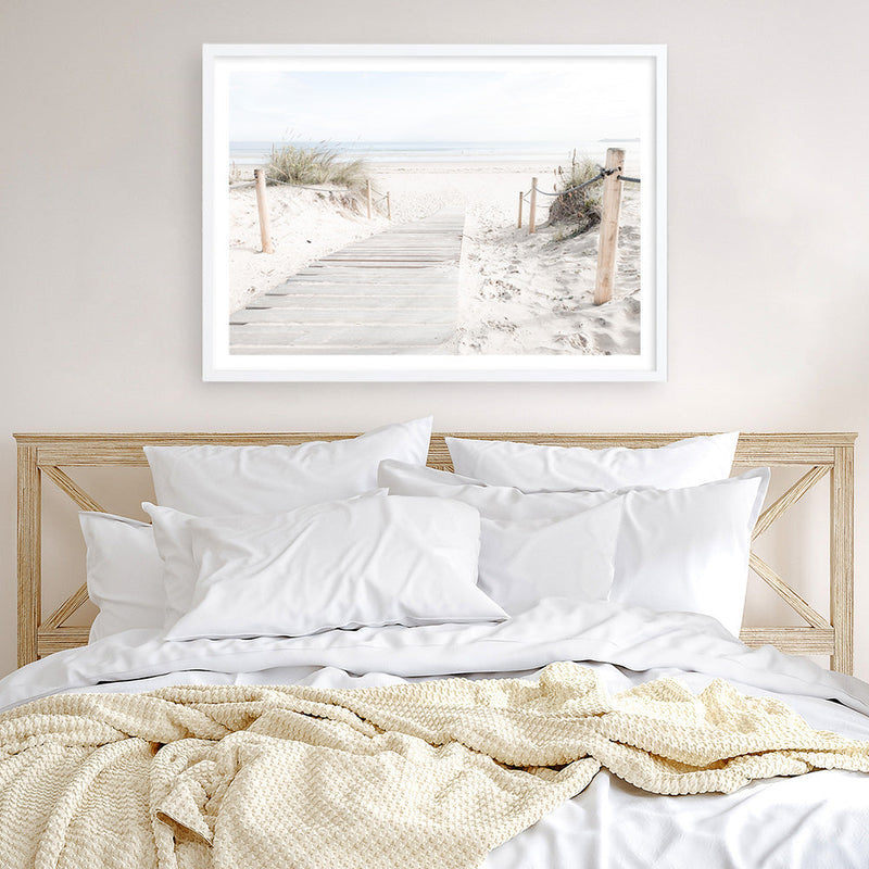 Shop Coastal Walk Photo Art Print a coastal themed photography wall art print from The Print Emporium wall artwork collection - Buy Australian made fine art poster and framed prints for the home and your interior decor, TPE-1249-AP