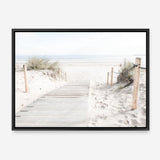 Shop Coastal Walk Photo Canvas Print a coastal themed photography framed stretched canvas print from The Print Emporium wall artwork collection - Buy Australian made prints for the home and your interior decor space, TPE-1249-CA-35X46-NF