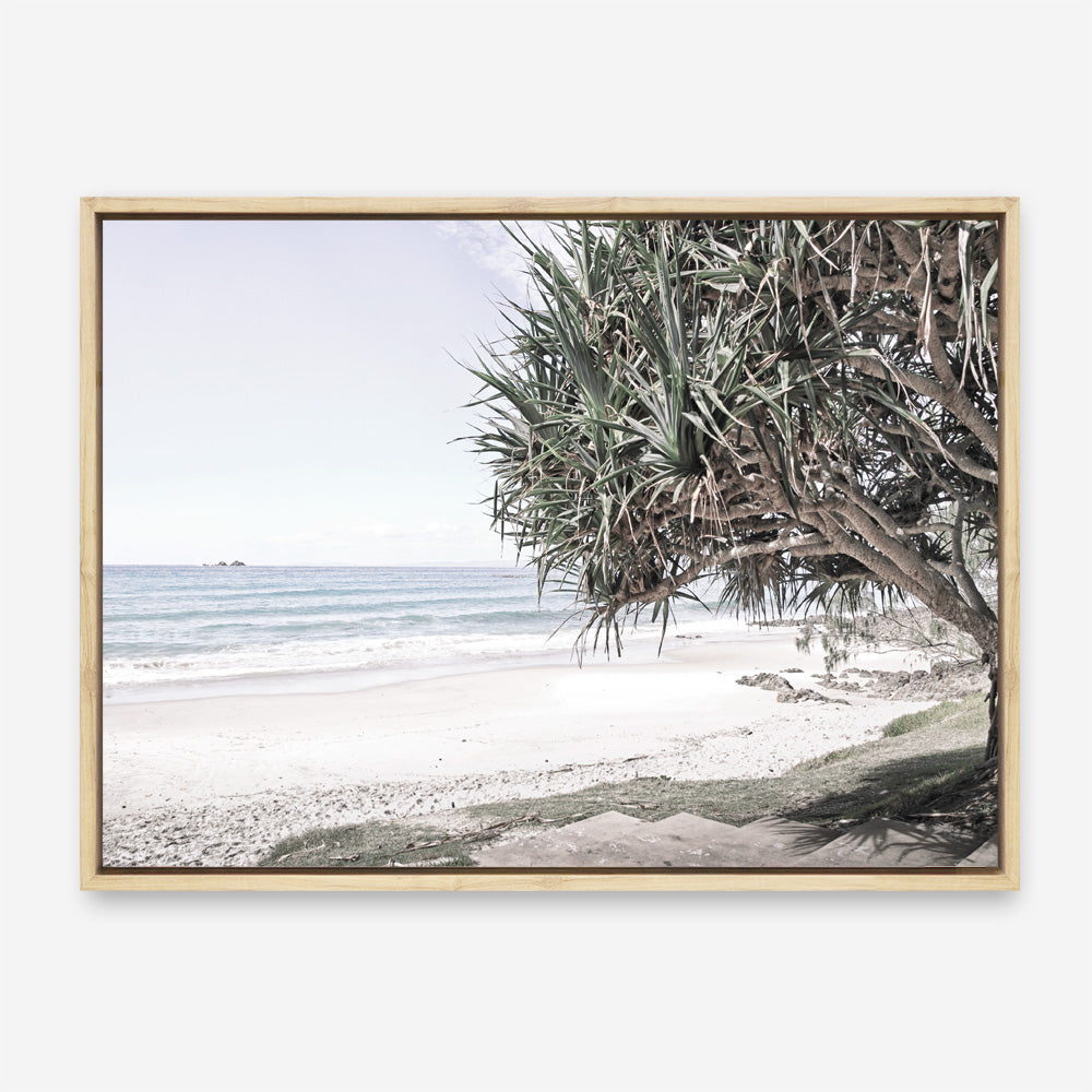 Shop Coastline Photo Canvas Print a coastal themed photography framed stretched canvas print from The Print Emporium wall artwork collection - Buy Australian made prints for the home and your interior decor space, TPE-451-CA-35X46-NF
