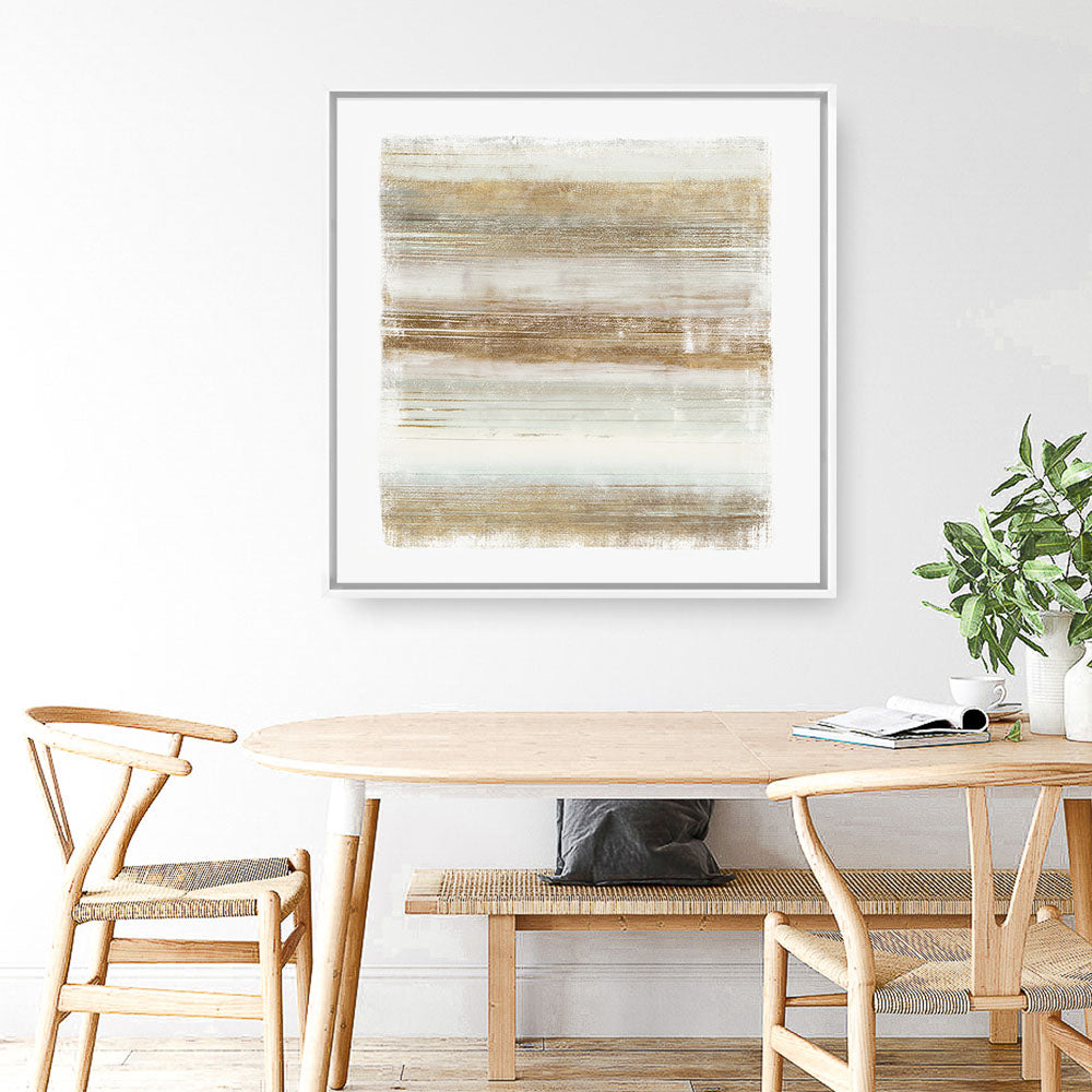 Shop Coexist I (Square) Canvas Print a painted abstract themed framed canvas wall art print from The Print Emporium artwork collection - Buy Australian made fine art painting style stretched canvas prints for the home and your interior decor space, TPE-PC-VD001-CA-40X40-NF