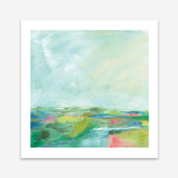 Shop Colorful Horizon Square I (Square) Art Print a painted abstract themed wall art print from The Print Emporium wall artwork collection - Buy Australian made fine art painting style poster and framed prints for the home and your interior decor room, TPE-WA-63752-AP