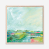 Shop Colorful Horizon Square I (Square) Art Print a painted abstract themed wall art print from The Print Emporium wall artwork collection - Buy Australian made fine art painting style poster and framed prints for the home and your interior decor room, TPE-WA-63752-AP