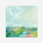 Shop Colorful Horizon Square I (Square) Art Print a painted abstract themed wall art print from The Print Emporium wall artwork collection - Buy Australian made fine art painting style poster and framed prints for the home and your interior decor room, TPE-WA-63752-AP