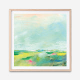 Shop Colorful Horizon Square II (Square) Art Print a painted abstract themed wall art print from The Print Emporium wall artwork collection - Buy Australian made fine art painting style poster and framed prints for the home and your interior decor room, TPE-WA-63753-AP