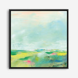 Shop Colorful Horizon Square II (Square) Canvas Print a painted abstract themed framed canvas wall art print from The Print Emporium artwork collection - Buy Australian made fine art painting style stretched canvas prints for the home and your interior decor space, TPE-WA-63753-CA-40X40-NF