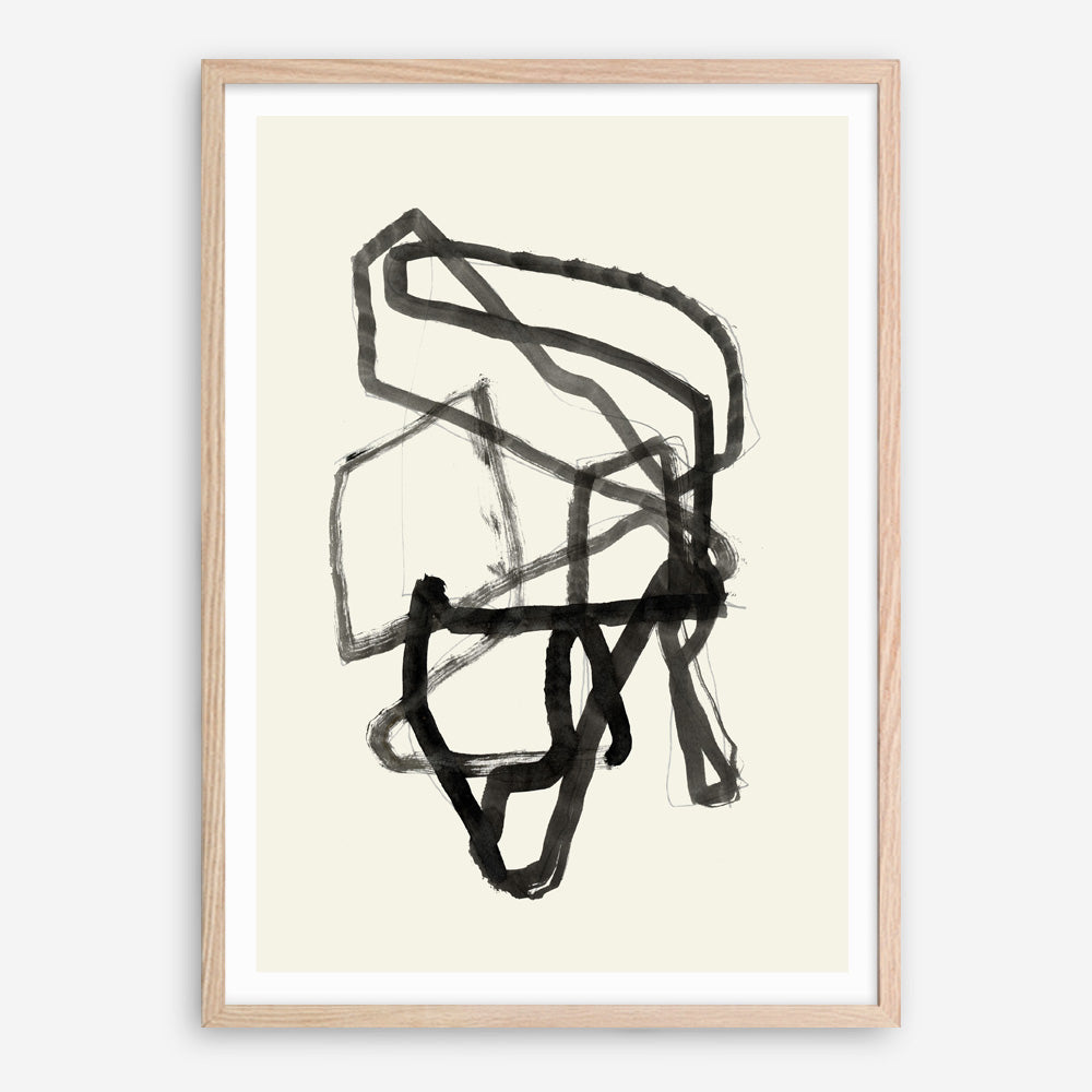 Shop Conte I Art Print a painted abstract themed wall art print from The Print Emporium wall artwork collection - Buy Australian made fine art painting style poster and framed prints for the home and your interior decor room, TPE-PC-WZ614-AP