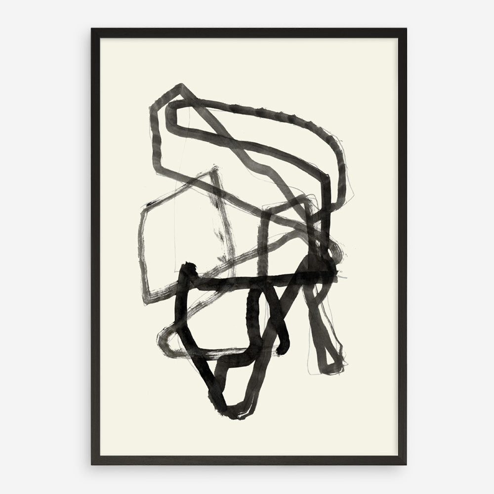 Shop Conte I Art Print a painted abstract themed wall art print from The Print Emporium wall artwork collection - Buy Australian made fine art painting style poster and framed prints for the home and your interior decor room, TPE-PC-WZ614-AP