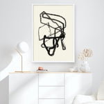 Shop Conte I Art Print a painted abstract themed wall art print from The Print Emporium wall artwork collection - Buy Australian made fine art painting style poster and framed prints for the home and your interior decor room, TPE-PC-WZ614-AP