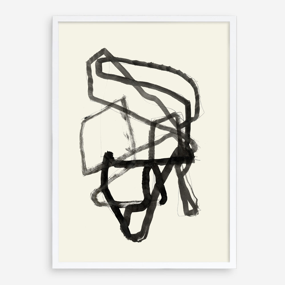 Shop Conte I Art Print a painted abstract themed wall art print from The Print Emporium wall artwork collection - Buy Australian made fine art painting style poster and framed prints for the home and your interior decor room, TPE-PC-WZ614-AP