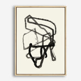 Shop Conte I Canvas Print a painted abstract themed framed canvas wall art print from The Print Emporium artwork collection - Buy Australian made fine art painting style stretched canvas prints for the home and your interior decor space, TPE-PC-WZ614-CA-35X46-NF