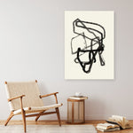 Shop Conte I Canvas Print a painted abstract themed framed canvas wall art print from The Print Emporium artwork collection - Buy Australian made fine art painting style stretched canvas prints for the home and your interior decor space, TPE-PC-WZ614-CA-35X46-NF