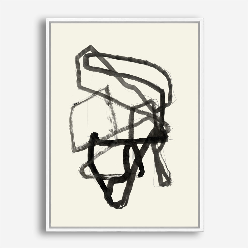 Shop Conte I Canvas Print a painted abstract themed framed canvas wall art print from The Print Emporium artwork collection - Buy Australian made fine art painting style stretched canvas prints for the home and your interior decor space, TPE-PC-WZ614-CA-35X46-NF