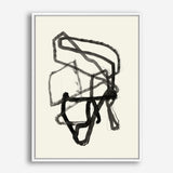 Shop Conte I Canvas Print a painted abstract themed framed canvas wall art print from The Print Emporium artwork collection - Buy Australian made fine art painting style stretched canvas prints for the home and your interior decor space, TPE-PC-WZ614-CA-35X46-NF